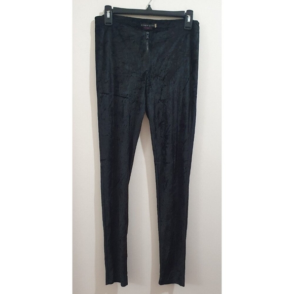 alice + olivia Women's Front Zip Leggings Sze 6 - Picture 2 of 8